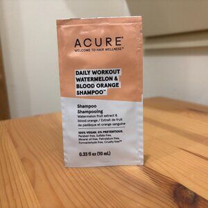 Acure Shampoo Sample - Daily Workout Watermelon & Blood Orange